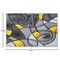 Flash Furniture Yellow 2' x 3' Abstract Style Accent Rug ACD-RGTRZ860-23-YL-GG - alternate 5